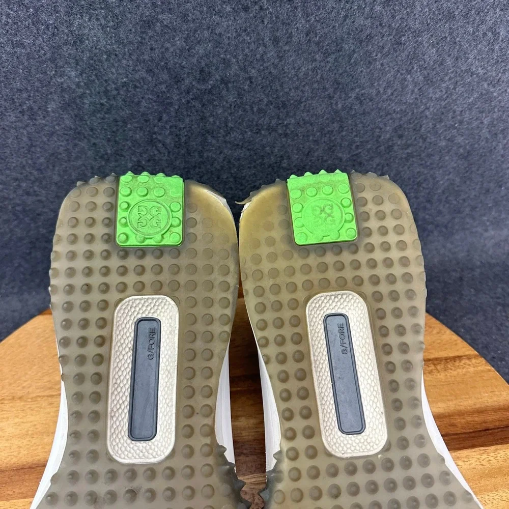 G/FORE G.112 Mens Golf Shoes White Neon Green GMF000084 Size 12